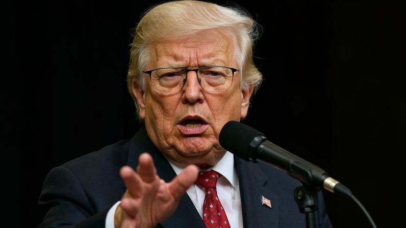 Gustavo Petro e Donald Trump. Fotos: Luis Acosta e Jim Watson/AFP