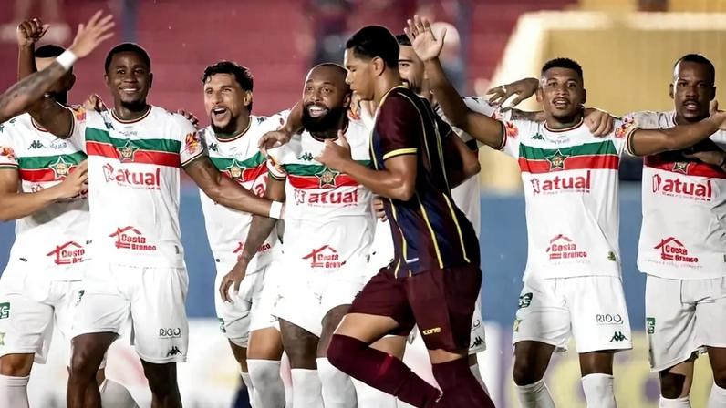 Portuguesa vence o Madureira pelo Campeonato Carioca (Foto: Matheus Sanches / Portuguesa)