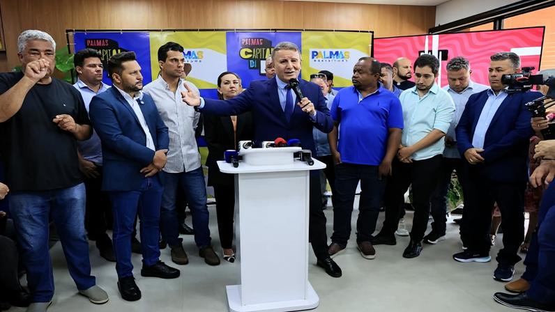 Prefeito Eduardo Siqueira Campos destacou que o evento busca emendas parlamentares e parcerias com a iniciativa privada.