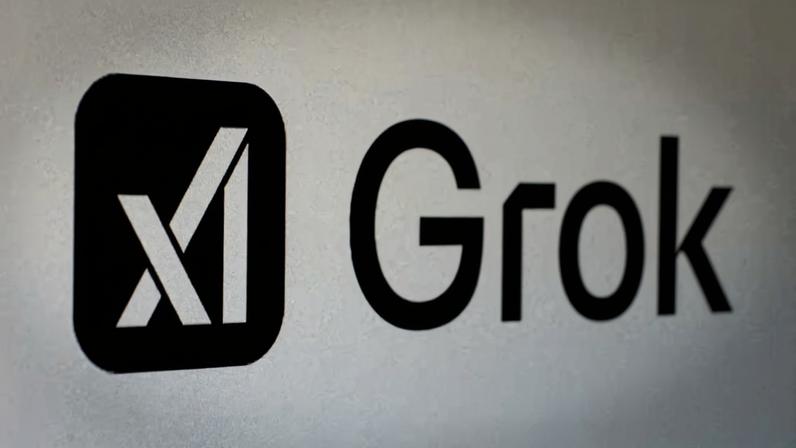xAI and Grok logos are seen in this illustration taken, February 16, 2025. REUTERS/Dado Ruvic/Illustration/File Photo