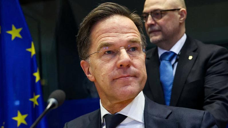 NATO Secretary General Mark Rutte arrives to address the foreign affairs committee at the European Parliament in Brussels, Belgium January 26, 2026. REUTERS/Yves Herman