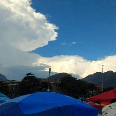 Chuva reduz calor no RJ e há alerta de temporais nos próximos dias