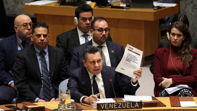 Members of the UN Security Council meet on the U.S. strikes and capture of Venezuelan President Nicolas Maduro and his wife, Cilia Flores, in New York