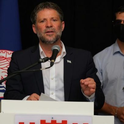 Ministro israelense Smotrich pede encerramento de centro liderado pelos EUA para Gaza