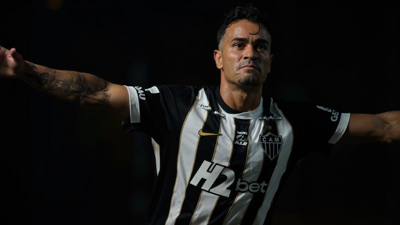 Reinier comemora gol em Atlético-MG x Betim (Foto: Foto: Luan Martins / Agencia F8 (Foto: Luan Martins/Agência F8/Gazeta Press)