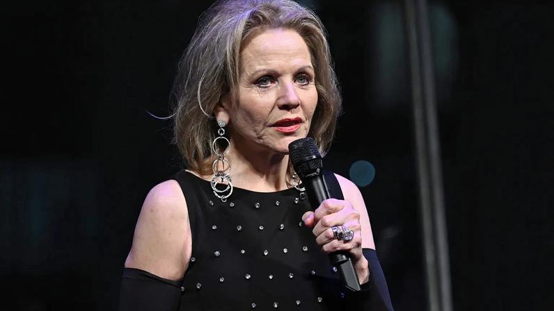 Renée Fleming speaks onstage
