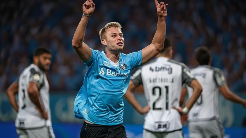Ronald em partida pelo Grêmio (Foto: Lucas Uebel/Grêmio FBPA)