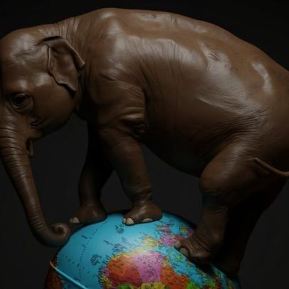 Qual mamífero tem o maior peso total na Terra?