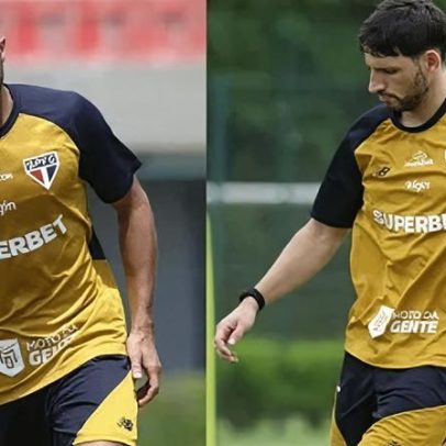 Calleri e Lucas treinam e devem reforçar o São Paulo no Paulistão