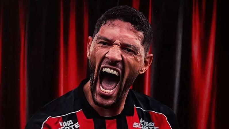 Riccieli é anunciado como novo reforço do Vitória (Foto: divulgação / EC Vitória)