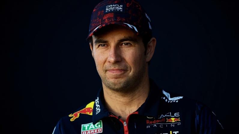 Sergio Pérez quando pilotava para a Red Bull na Fórmula 1 (Foto: Mark Thompson/AFP)