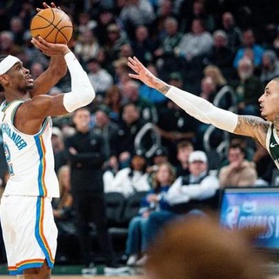 Gilgeous-Alexander guia Thunder na vitória sobre Bucks