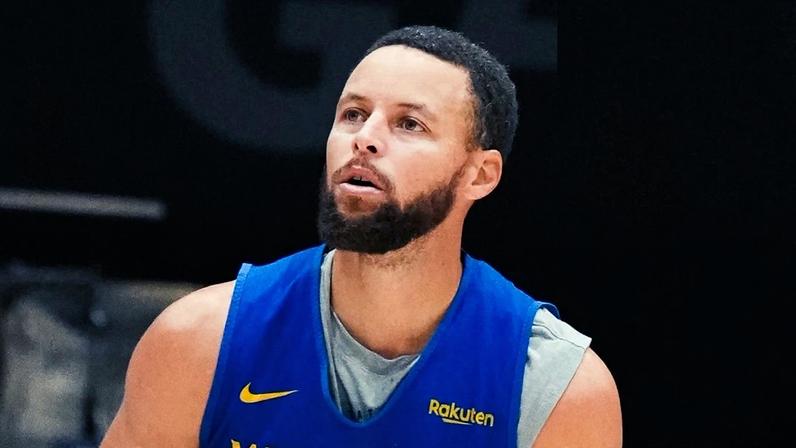 Stephen Curry em ação