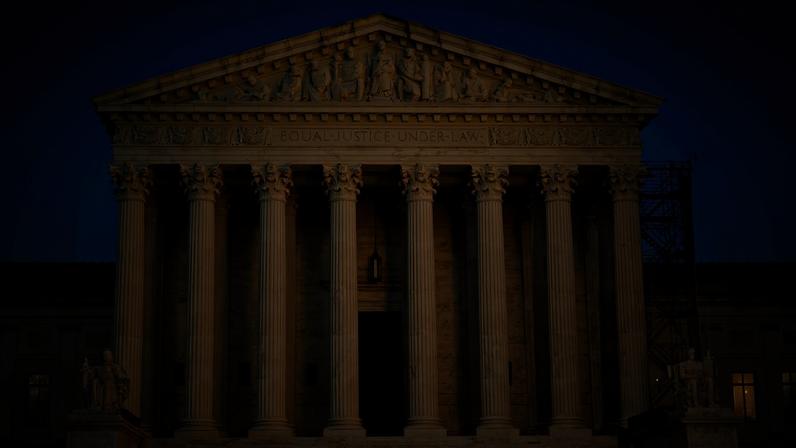 A view of the U.S. Supreme Court in Washington