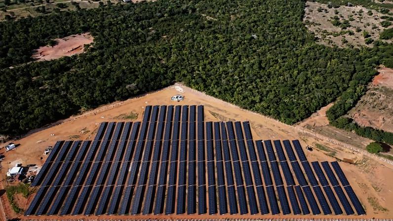 Usina fotovoltaica em Mato Grosso, integrante do portfólio de FII da Suno