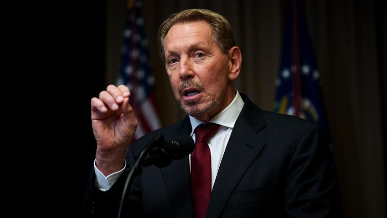 O cofundador e presidente executivo da Oracle, Larry Ellison