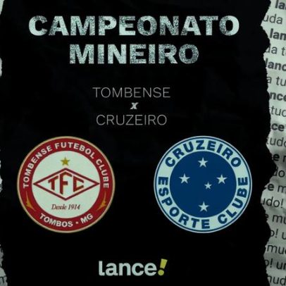 Tombense x Cruzeiro: horário, TV e escalações pelo Mineiro