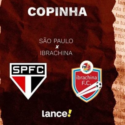 São Paulo x Ibrachina: como assistir ao vivo pela Copinha