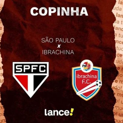 São Paulo x Ibrachina: onde assistir ao vivo pela Copinha
