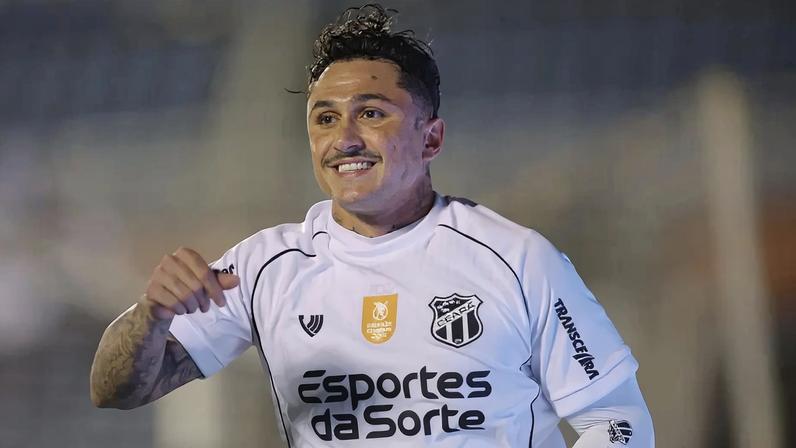 Partida entre Tirol e Ceará, pelo Campeonato Cearense (Foto: Baggio Rodrigues/Agif/Gazeta Press)