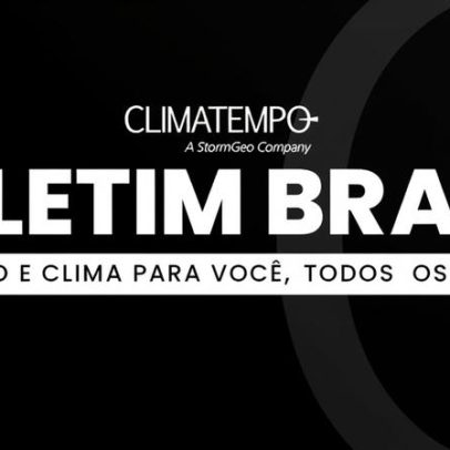 ZCAS mantém chuva forte em parte do Brasil e ventos ganham força