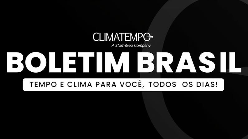 Previsão do tempo para o Brasil
