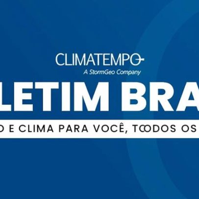 Previsão Brasil 23/01: chuva forte, temporais e calor em várias regiões