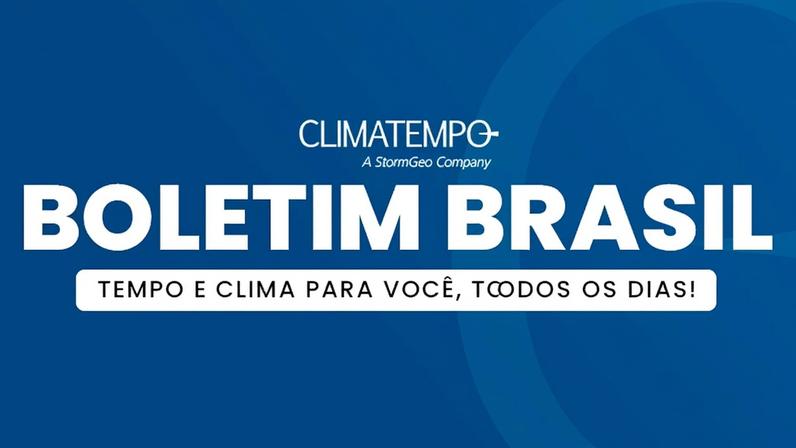 Previsão do tempo para o Brasil