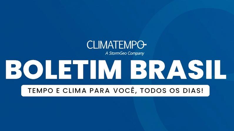 Previsão do tempo para o Brasil
