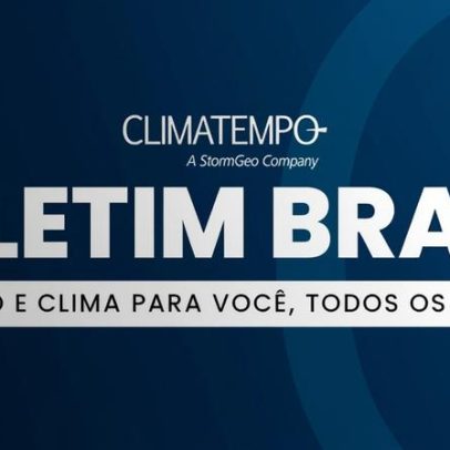 Chuvas voltam ao Sul e temporais se espalham pelo Brasil