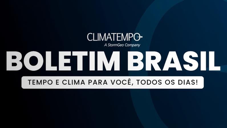 Previsão do tempo para o Brasil