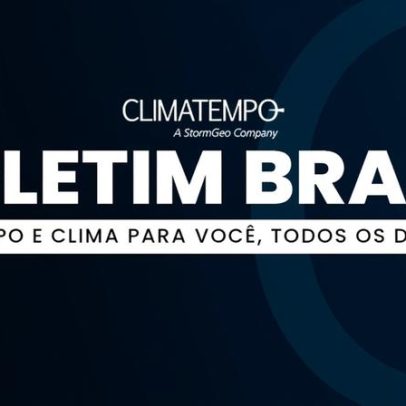Frente fria traz chuva forte ao Sul e instabilidades permanecem pelo Brasil