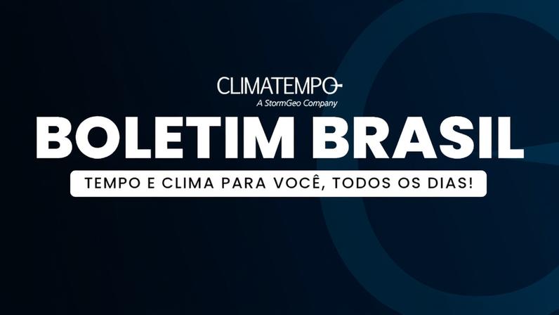 Previsão do tempo para o Brasil