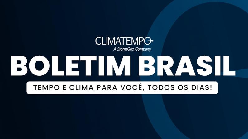 Previsão do tempo para o Brasil