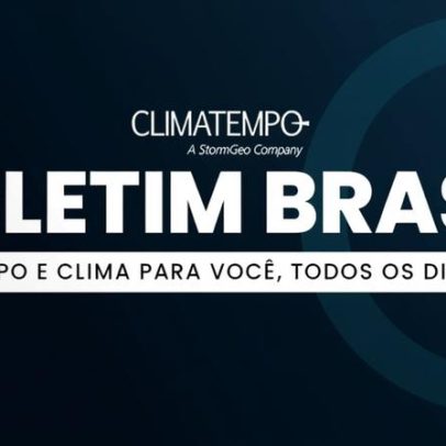 Chuva forte, temporais e ventos intensos atingem várias regiões do Brasil