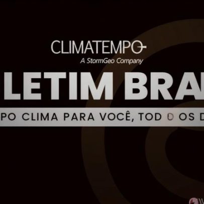 Previsão Brasil: chuva forte e risco de temporais em várias regiões