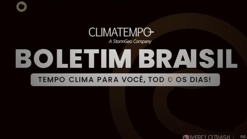Previsão do tempo para o Brasil