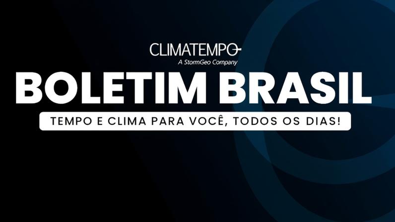 Previsão do tempo para o Brasil