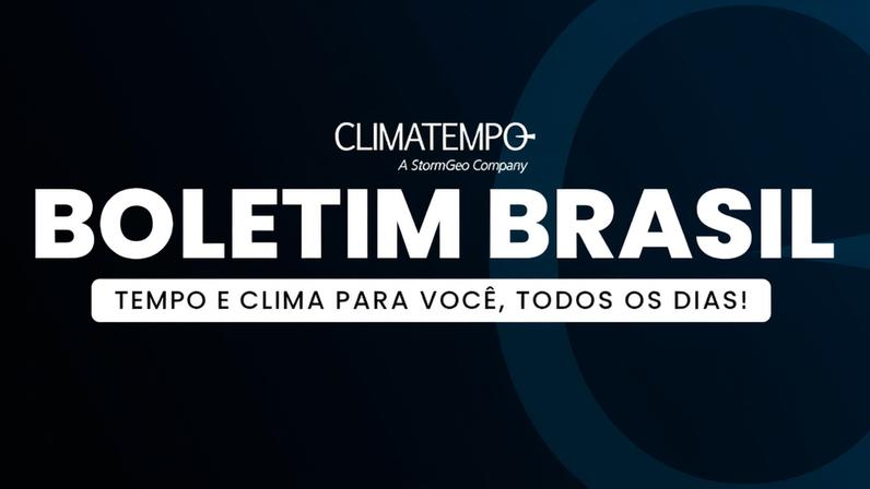 Previsão do tempo para o Brasil