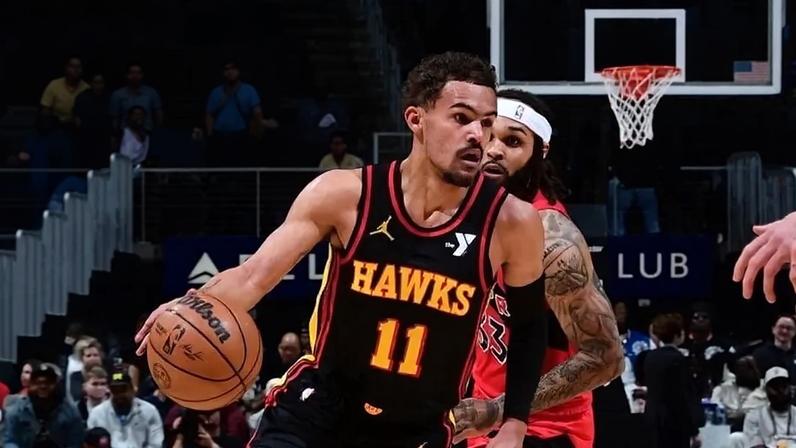 Trae Young (Scott Cunningham / AFP)