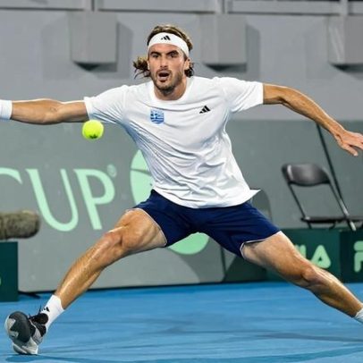 Tsitsipas, Bublik e Vacherot disputam Grupo I da Copa Davis