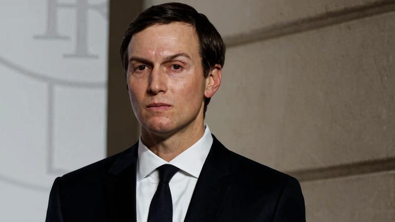 US businessman Jared Kushner looks on during a press conference upon the signing of the declaration on deploying post-ceasefire force in Ukraine during the so-called 'Coalition of the Willing' summit, at the Elysee Palace in Paris, France, January 6, 2026. Ludovic Marin/Pool via REUTERS/File Photo