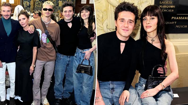 An awkward Paris Fashion Week video has resurfaced of Brooklyn Beckham’s wife, Nicola Peltz, and his mom, Victoria Beckham.