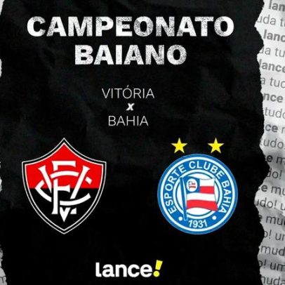 Vitória x Bahia: onde assistir ao vivo, horário e escalações pelo Baianão