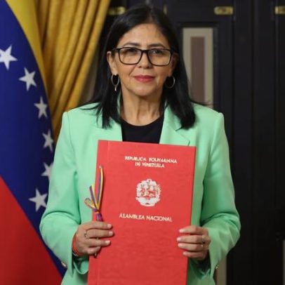 Delcy Rodríguez: petróleo era o motivo, não narcotráfico nem direitos humanos