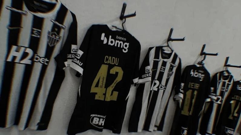 Vestiário do Atlético contra o North (Foto: reprodução Atlético)