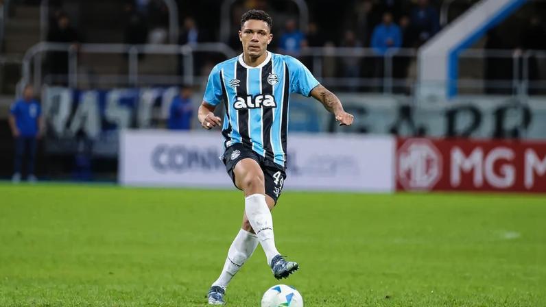 Viery em Grêmio x Sportivo Luqueño, pela Sul-Americana 2025. Foto: Willian Abi/Pera Photo Press/Gazeta Press