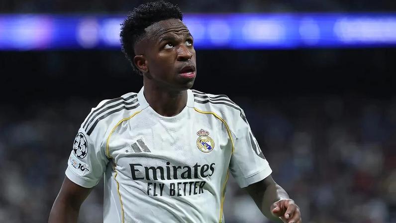 Vini Jr em ação pelo Real Madrid (Foto: Thomas Coex/AFP)