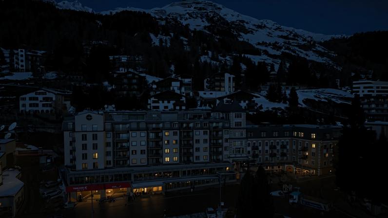 Vista de Davos, na Suíça, onde acontecerá o Fórum Econômico Mundial