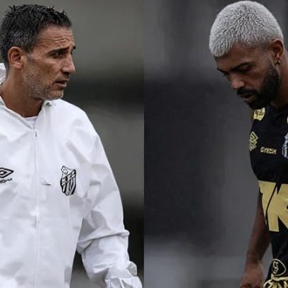 Vojvoda explica Gabigol no banco após derrota do Santos